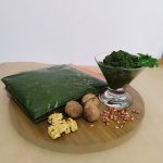 سبزی مرغ ترش و ماهی شکم پر